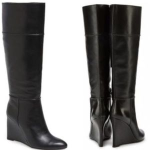 **New** Women's Wedge Tall Riding Boots Size: 10